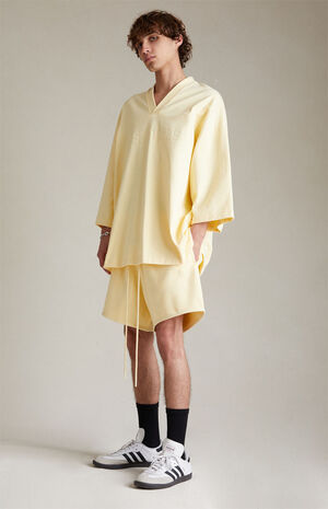 Garden Yellow Sweat Shorts image number 5