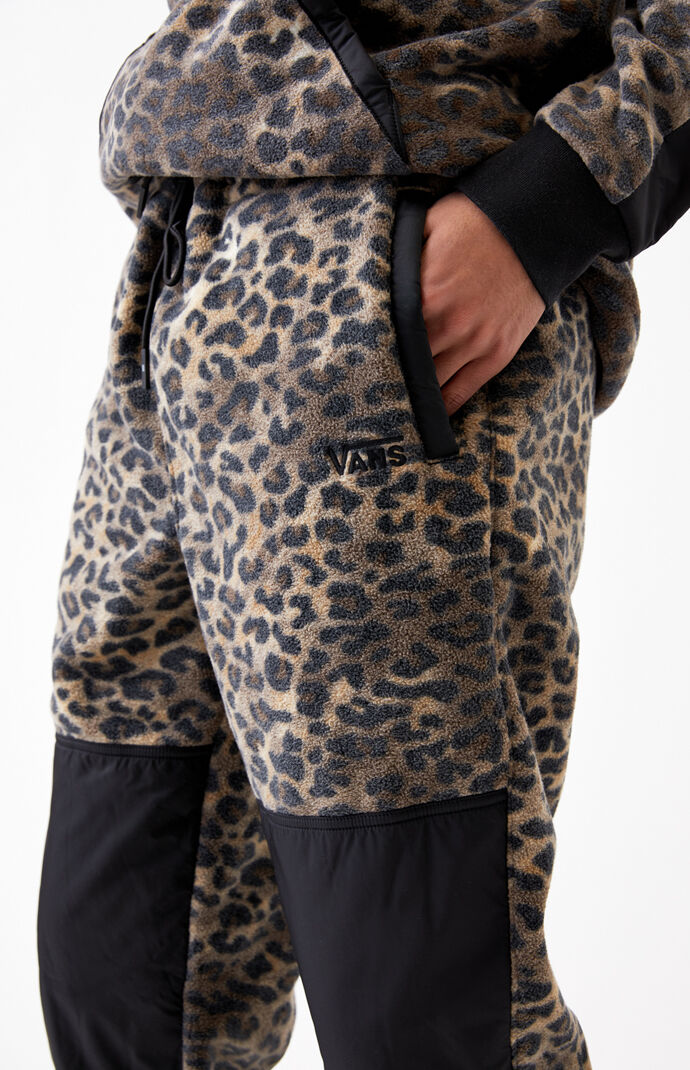 Leopard Polar Fleece Pants