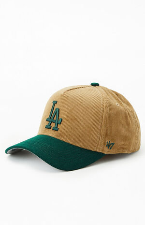 New Era Men's Los Angeles Dodgers Cord Cap in Brown