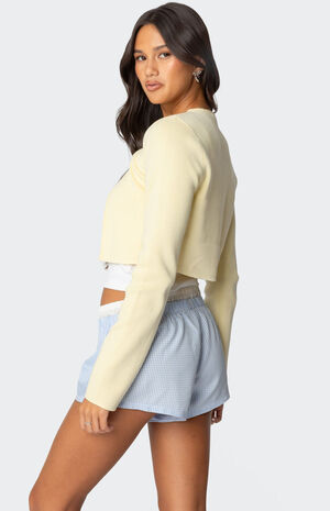 Jayne Split Front Knit Cardigan image number 5