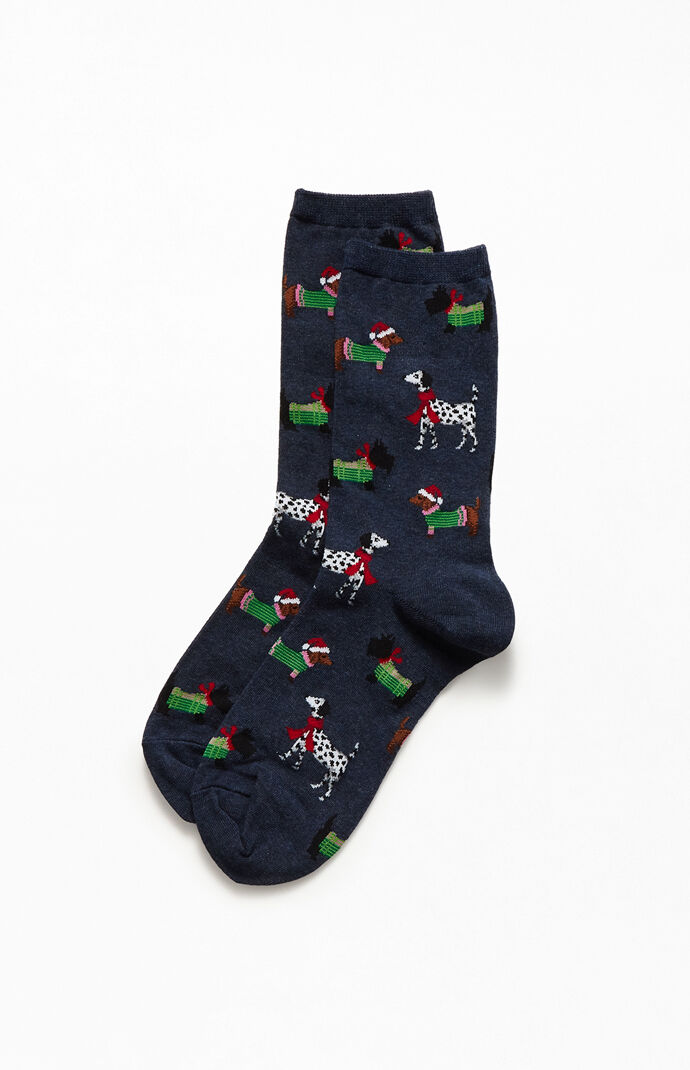 Christmas Dog Socks