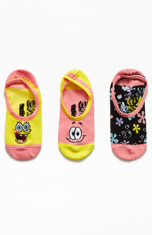 x Spongebob 3 Pack Canoodle Socks image number 2