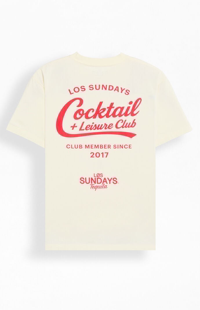 Los Sundays The Cocktail And Leisure Club T-Shirt