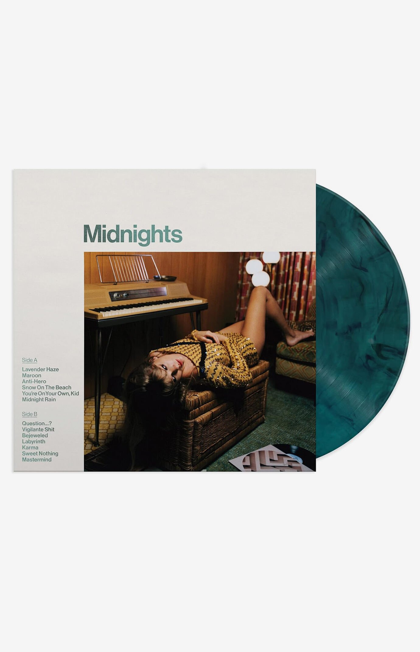 Taylor Swift Midnights (Jade Green Edition) Vinyl Record