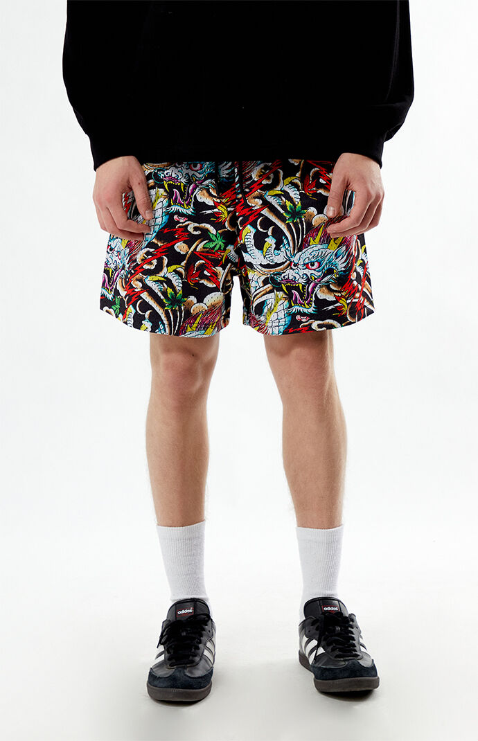 Ed Hardy Dragon Mesh Shorts | PacSun