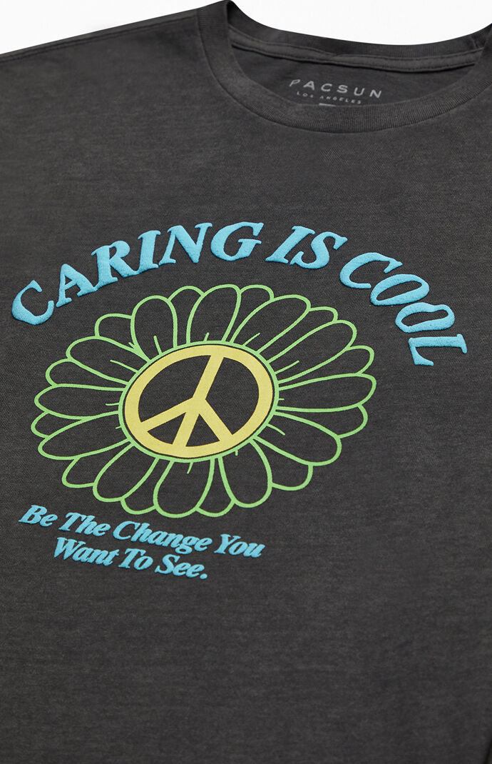 Caring Is Cool Long Sleeve T-Shirt