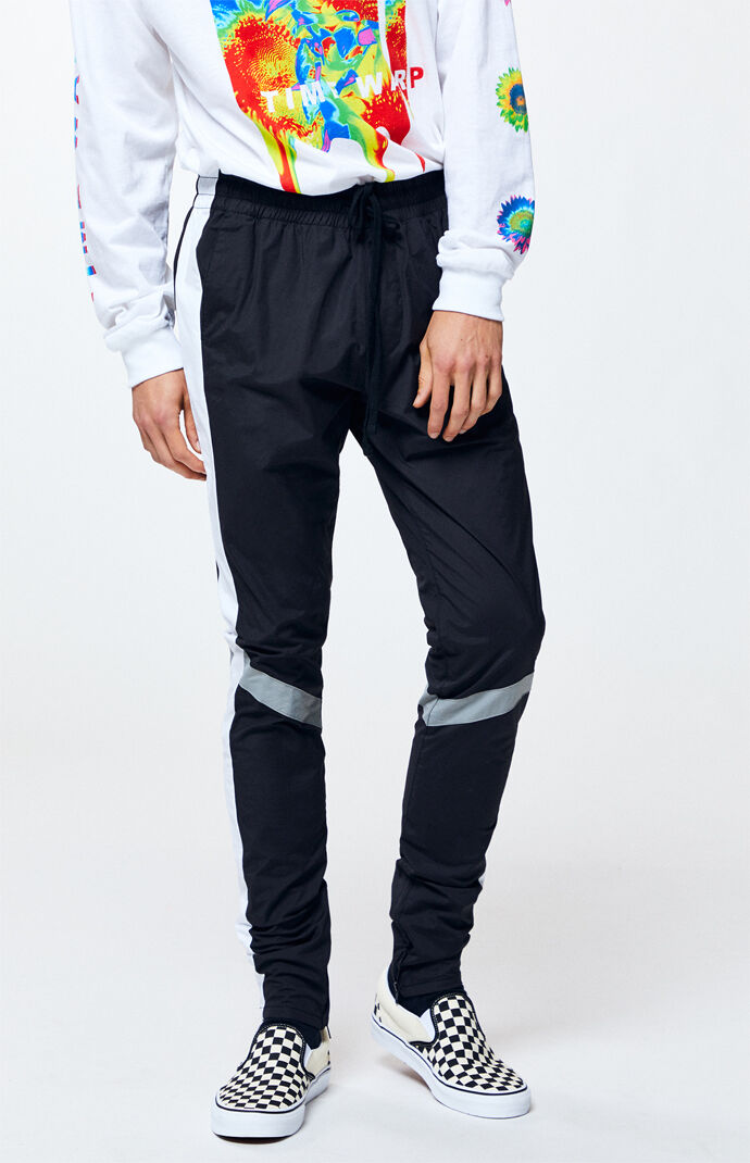 pacsun nylon track pants