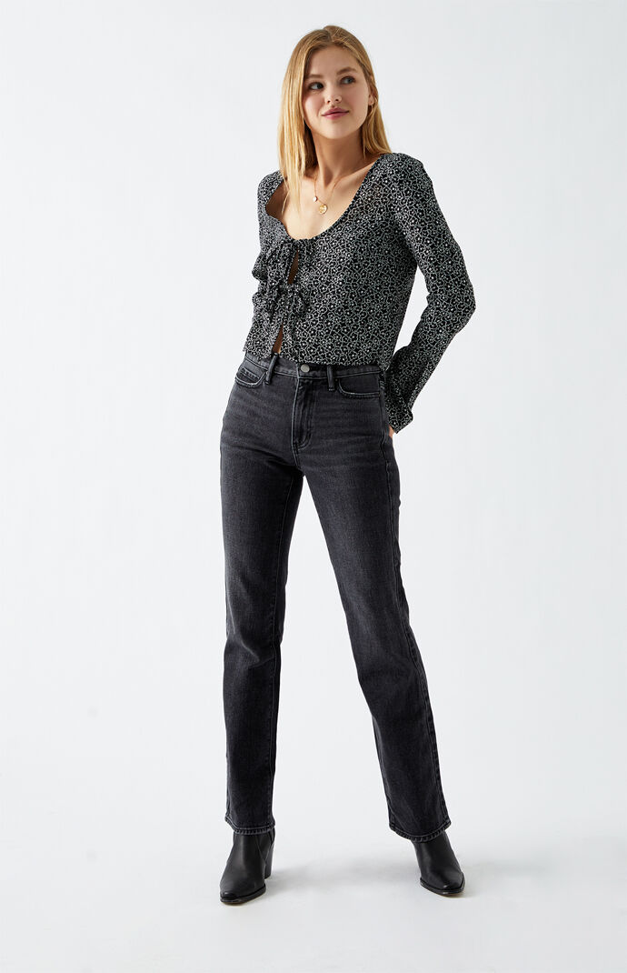 Double Tie Front Top