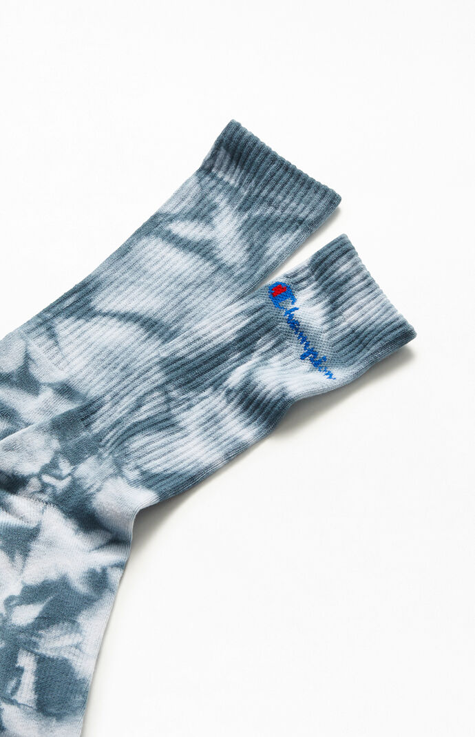 Tie-Dyed Crew Socks