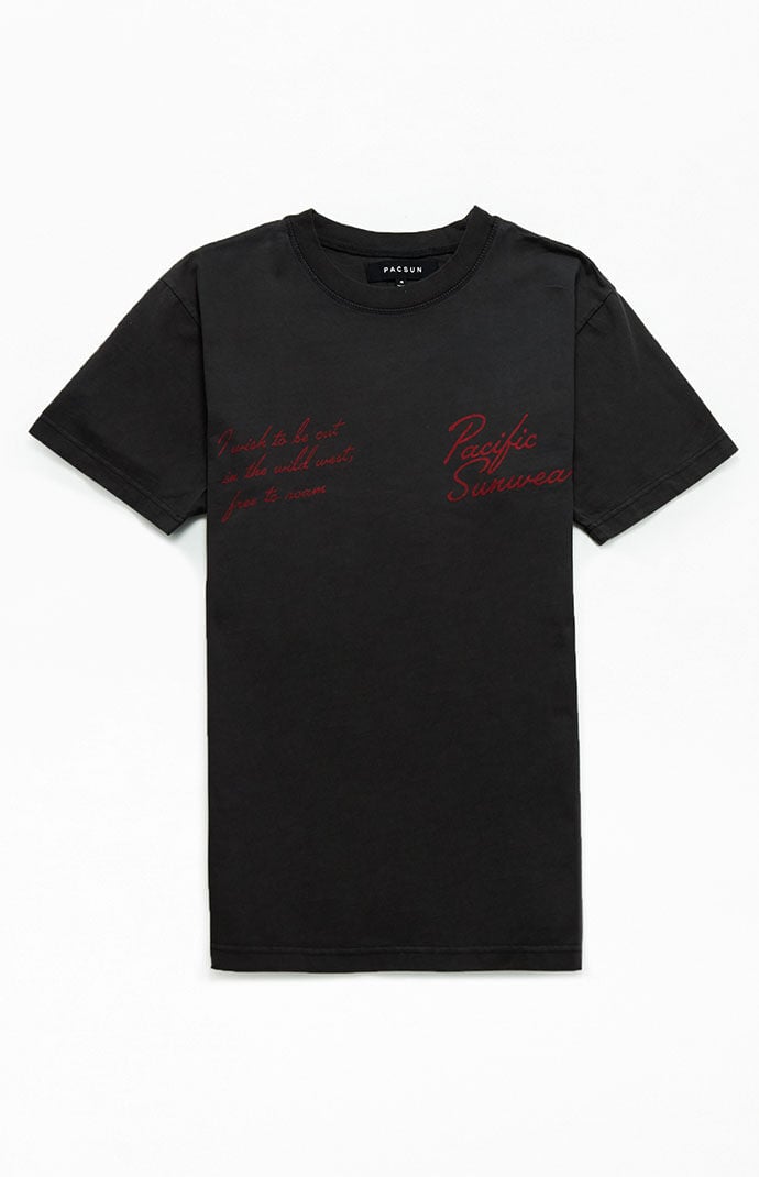 PacSun Pacific Sunwear Free To Roam T Shirt PacSun