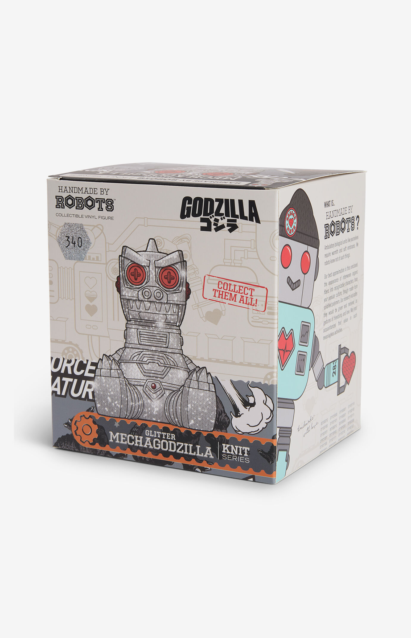 Godzilla Mechagodzilla 340 (Glitter) Knit Series Vinyl Figure
