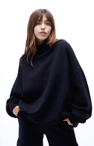 PacSun Adrian Oversized Mock Neck Sweatshirt