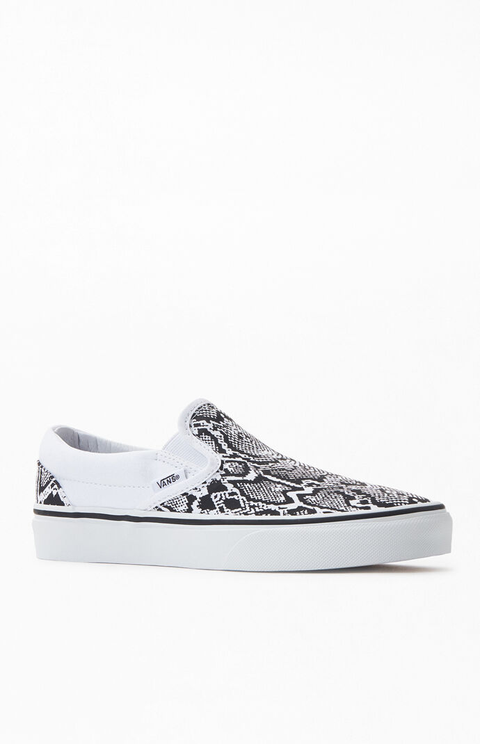 vans python slip on womens