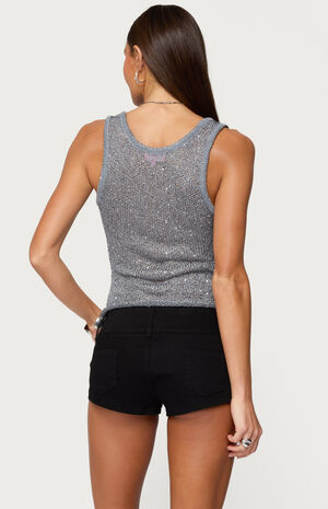 Eleora Sequin Knit Tank Top image number 4