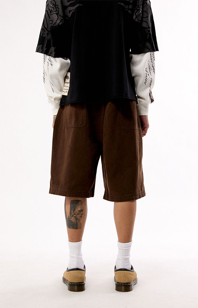 Civil The Rose Dealer Baggy Jean Shorts