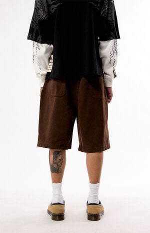 The Rose Dealer Baggy Jean Shorts image number 4