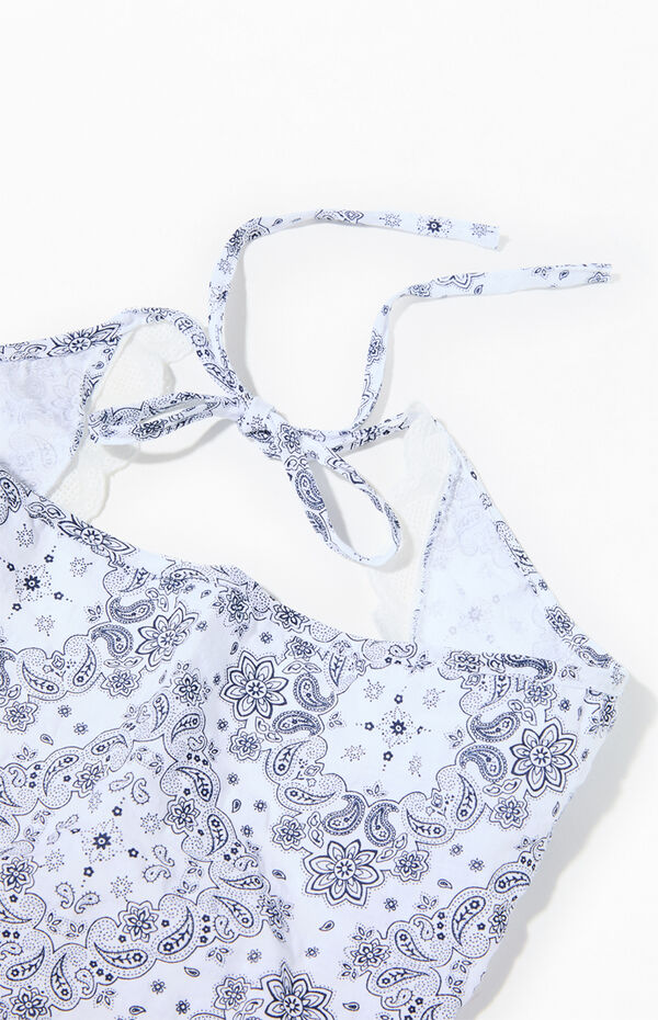 LA Hearts Paisley Headscarf