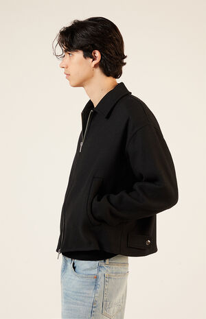 Black Blouson Jacket image number 3