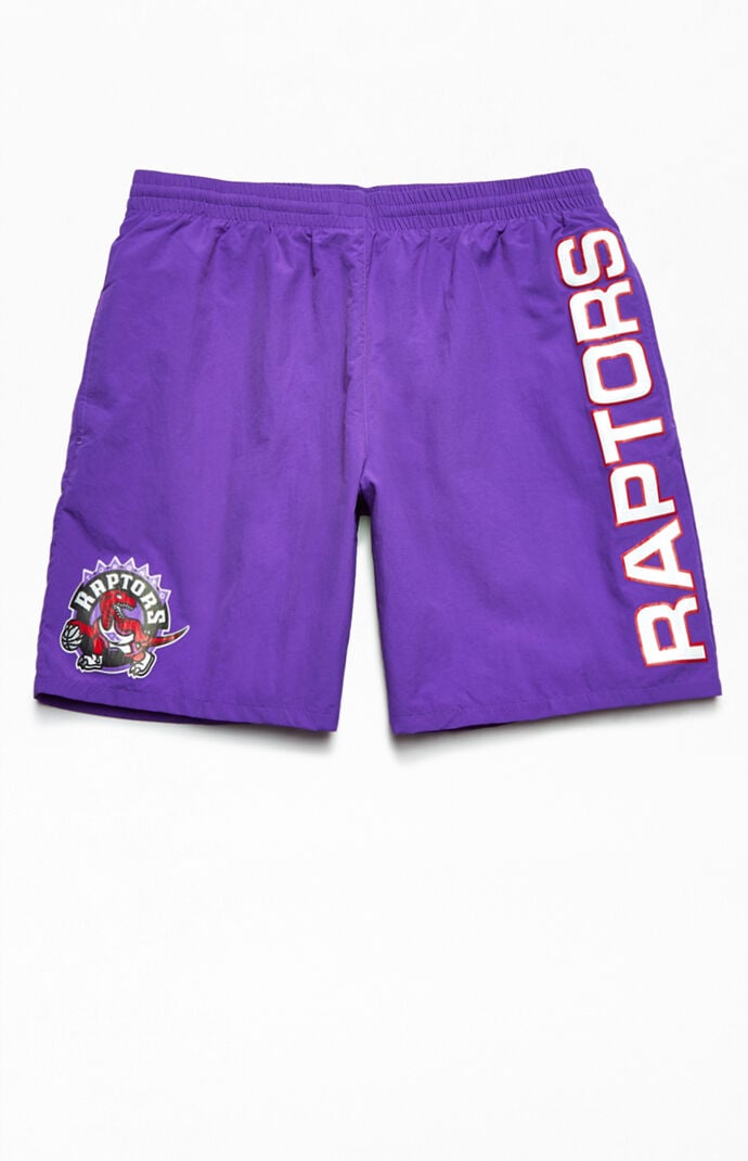 mitchell and ness nylon shorts
