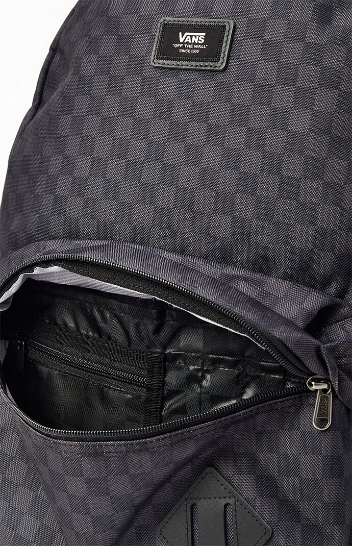 Charcoal Checker Old Skool III Backpack