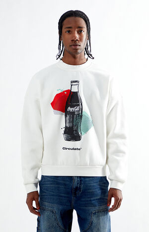 x Coca-Cola Mixed Crew Neck Sweatshirt image number 1