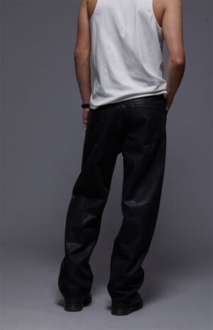 by Pacsun Dylan Baggy Jeans Black Shine image number 4