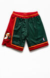 Seattle Supersonics Authentic Shorts Seattle Supersonics Authentic Shorts image number null