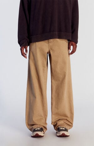 Tan Extreme Baggy Carpenter Jeans