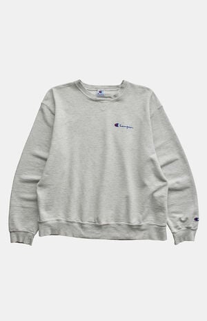'90s Heather Grey Champion Sweatshirt image number 1