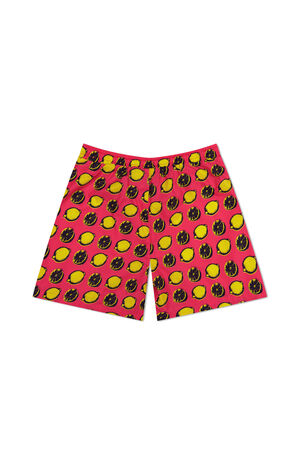 Zack Pop Art Lemon Slice Aop 5" Swim Trunks image number 2