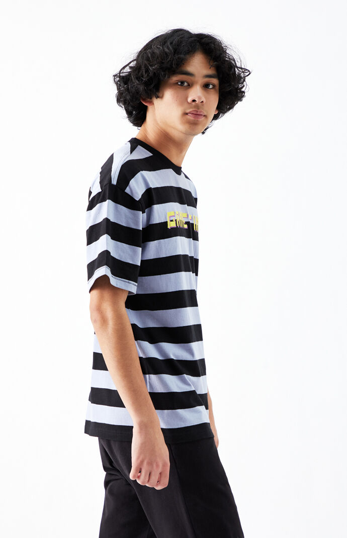 Game Time Regular Striped T-Shirt 