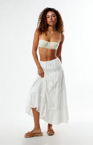 Linen Underwire Bralette image number 4