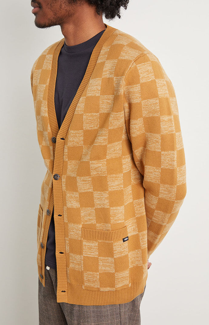 トップス Black Weirdos Checker Cardigan M BS989_SR2050?$crop1254$