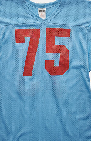'90s 75 Jersey V-neck Graphic Top image number 4