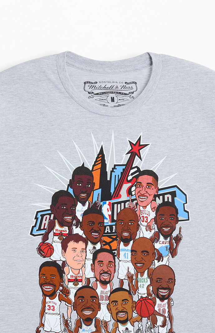 Mitchell & Ness NBA All Star Game 1997 Cartoon T-Shirt