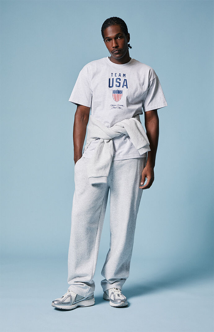 Olympics Milano Cortina Team USA Puff Graphic T-Shirt | Pacsun