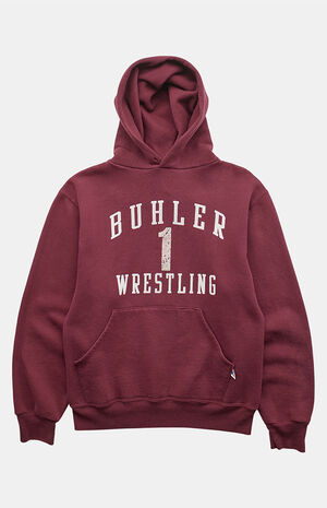 '90s Buhler Wrestling Russell Pullover Hoodie image number 1