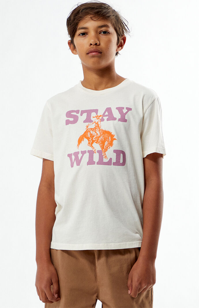 Pacsun Kids Stay Wild Cowboy T-Shirt