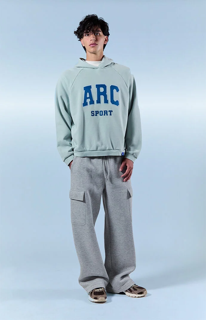 Pacsun Fleece Extreme Baggy Cargo Sweatpants