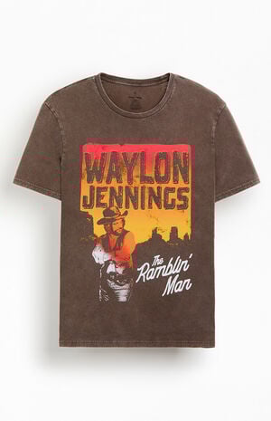 Waylon Jennings The Ramblin' Man T-Shirt image number 1