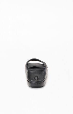 Black Adilette Lumia Slides image number 3