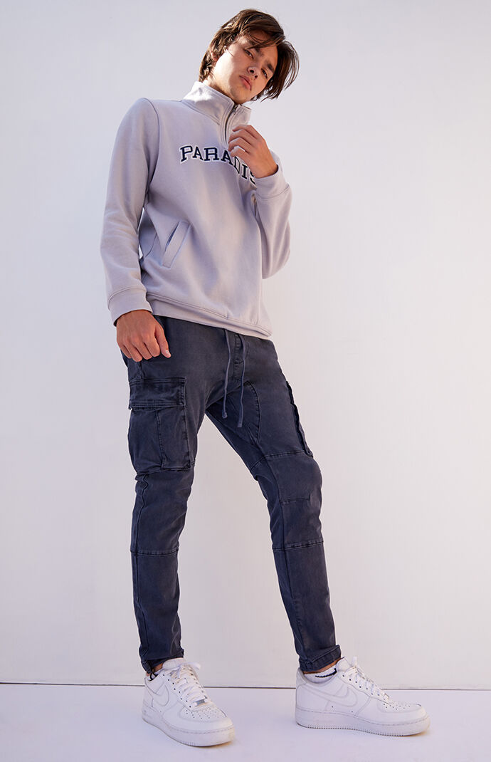Utility Graphite Slim Cargo Pants