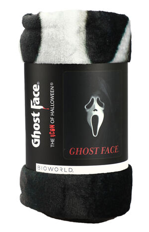 Ghost Face Throw Blanket image number 2