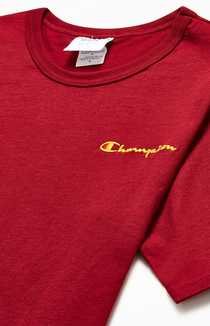Small Script Applique T-Shirt