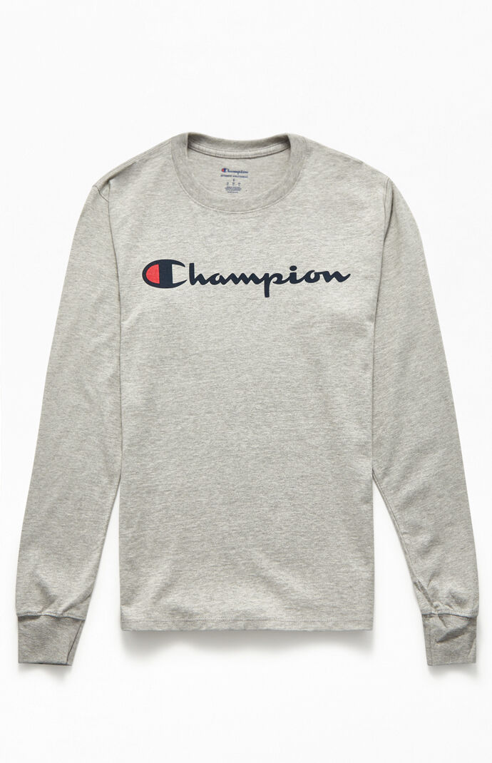 Champion long store sleeve pacsun