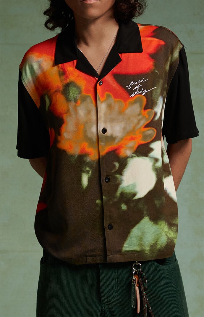 FIELD OF STUDY by Pacsun Grain Woven Camp Shirt