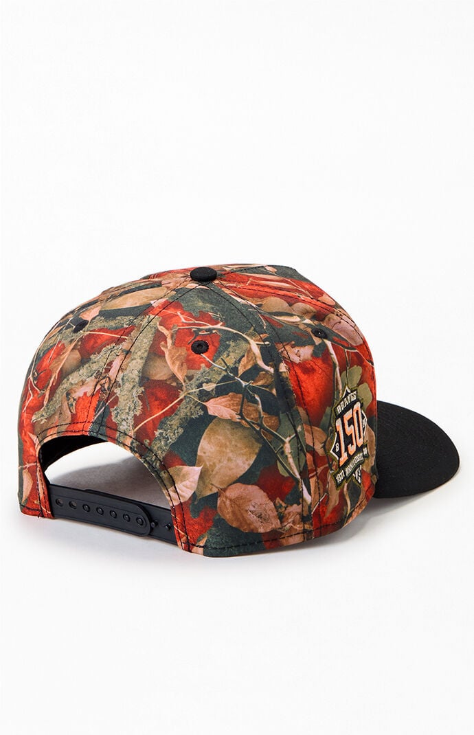 New Era Atlanta Braves Leaves 9FIFTY A-Frame Snapback Hat