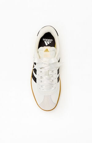 Women's White Leather VL Court 3.0 Sneakers image number 5