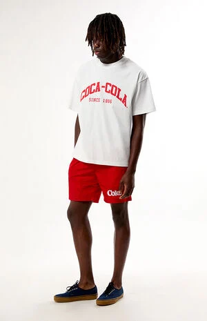 by Pacsun Retro Logo 6.5" Swim Trunks image number 2