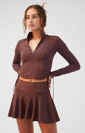 PAC GLIDE Active Brown Action Circle Skirt image number 2